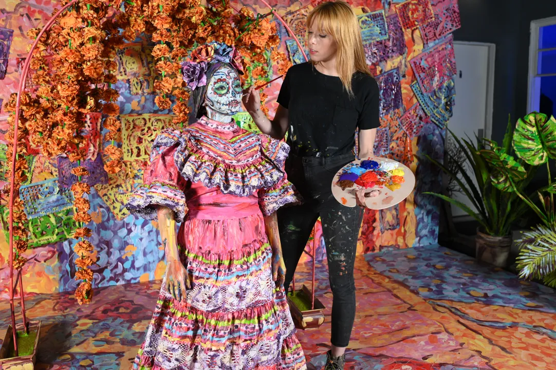 PATRÓN TEQUILA HONORS DÍA DE MUERTOS WITH LOS ANGELES CELEBRATION FEATURING ARTIST ALEXA MEADE