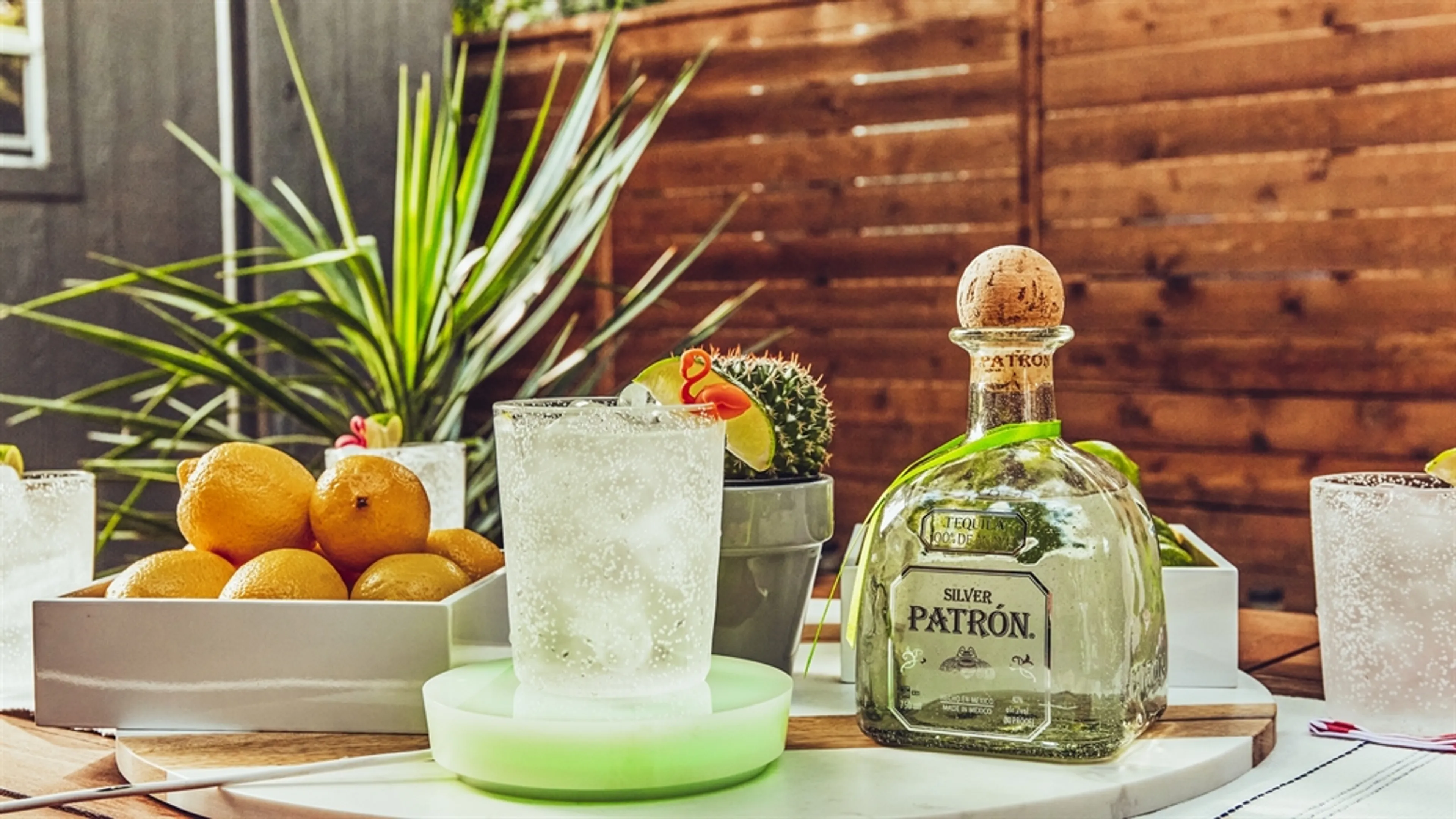 PATRÓN TEQUILA Helps Margarita Lovers Perfect Their At-Home Bartending Skills with the PATRÓN Margarita Smart Coaster by Barsys