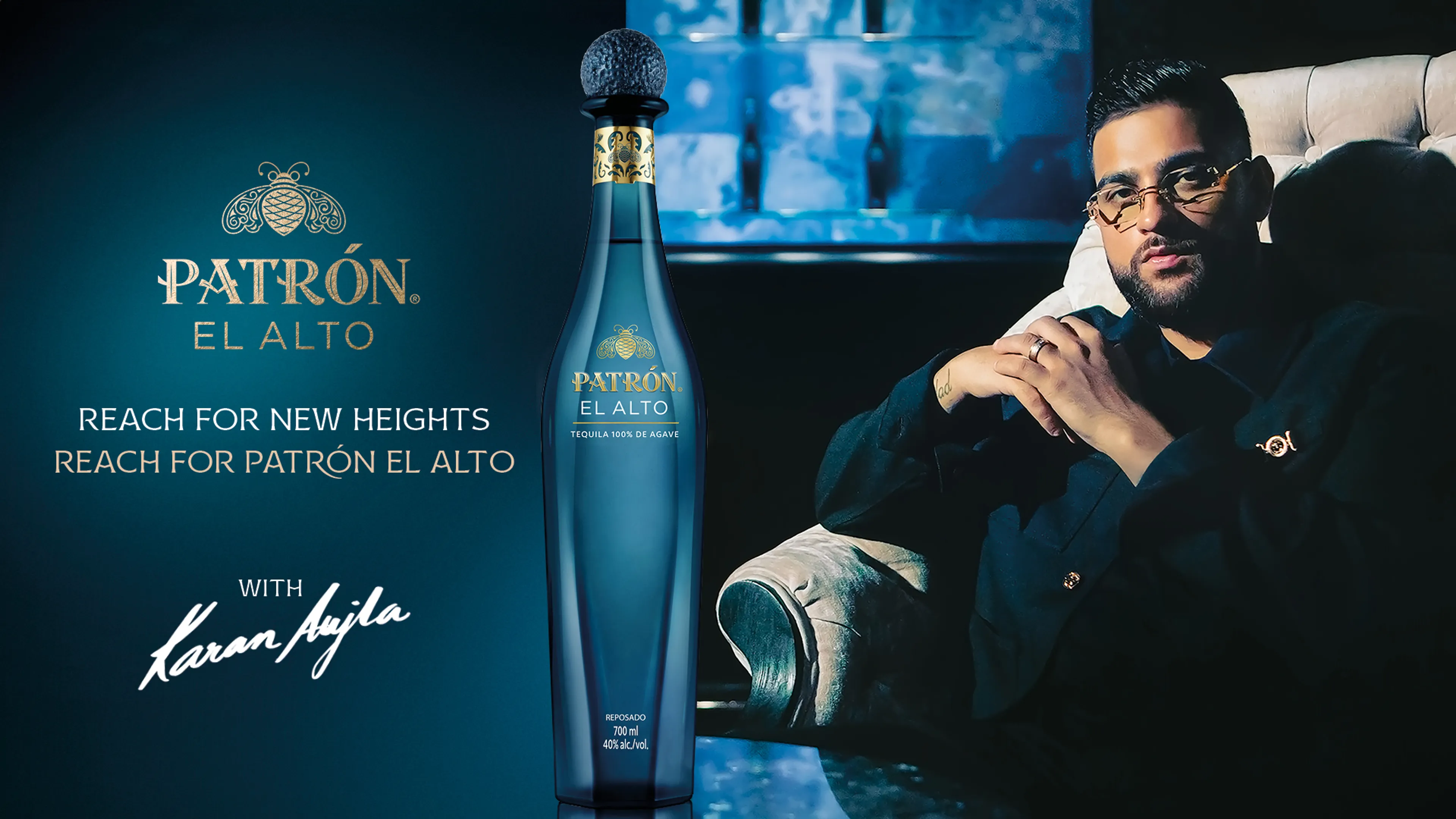 PATRÓN® Tequila Joins Forces with Punjabi Music Powerhouse Karan Aujla, for an Iconic Collaboration