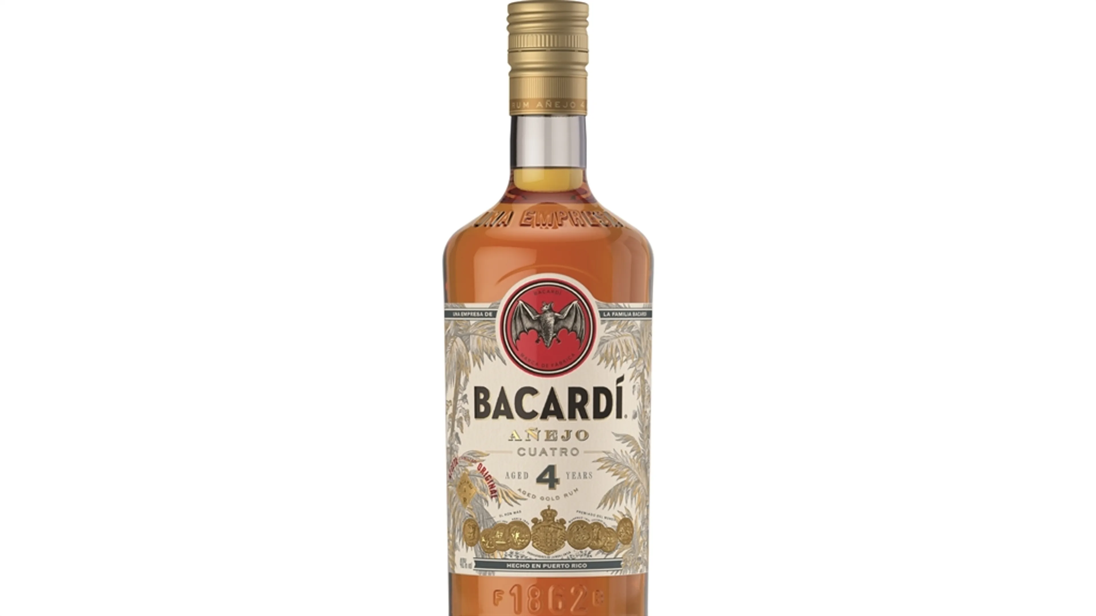 BACARDI RUM Añejo Cuatro Launches in UK