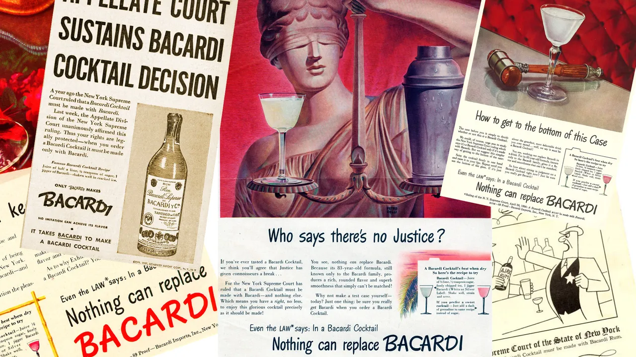 BACARDI TOASTS 75TH ANNIVERSARY OF NY SUPREME COURT RULING	