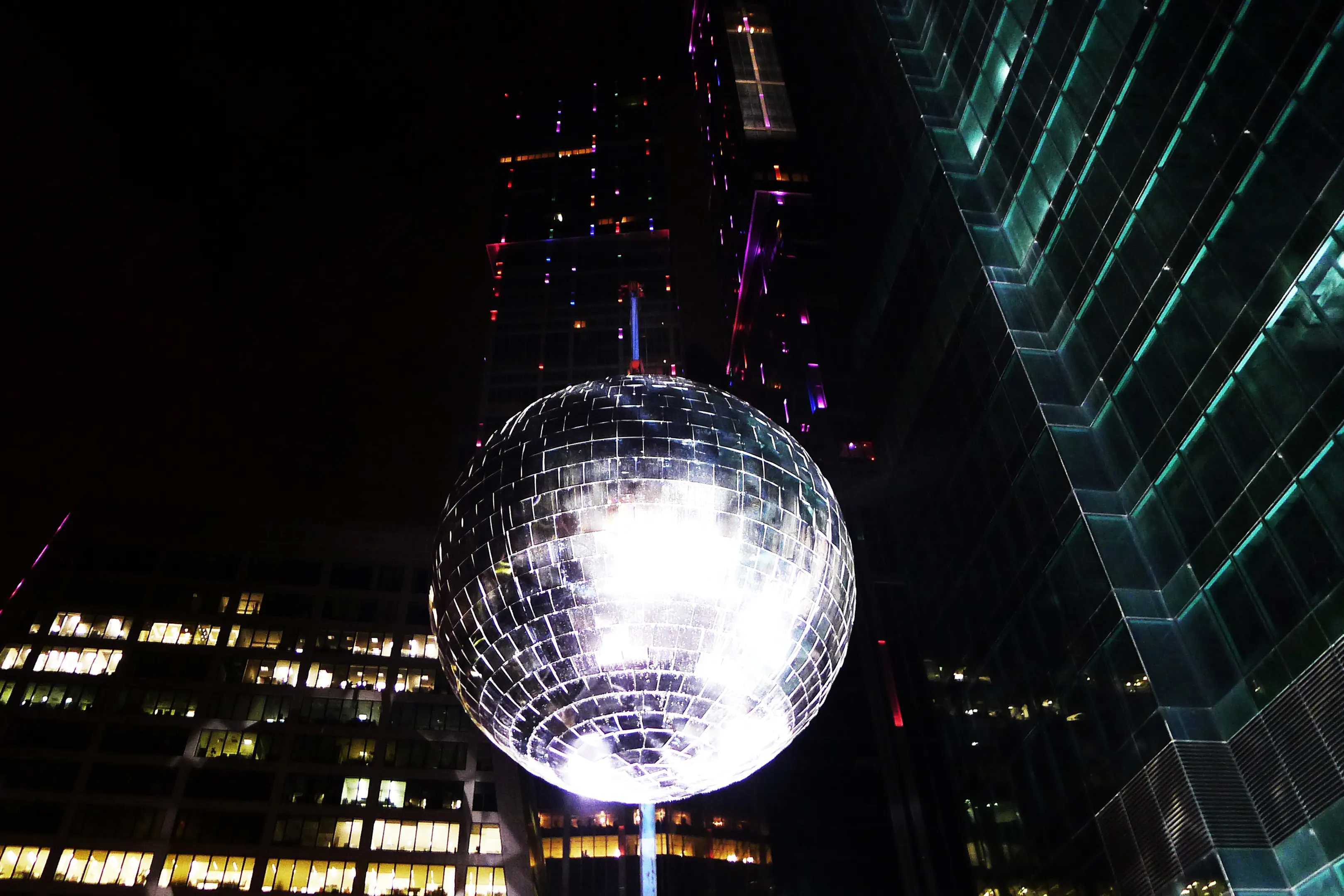 BACARDI Russia Breaks World Record for the Largest Mirrored Disco Ball