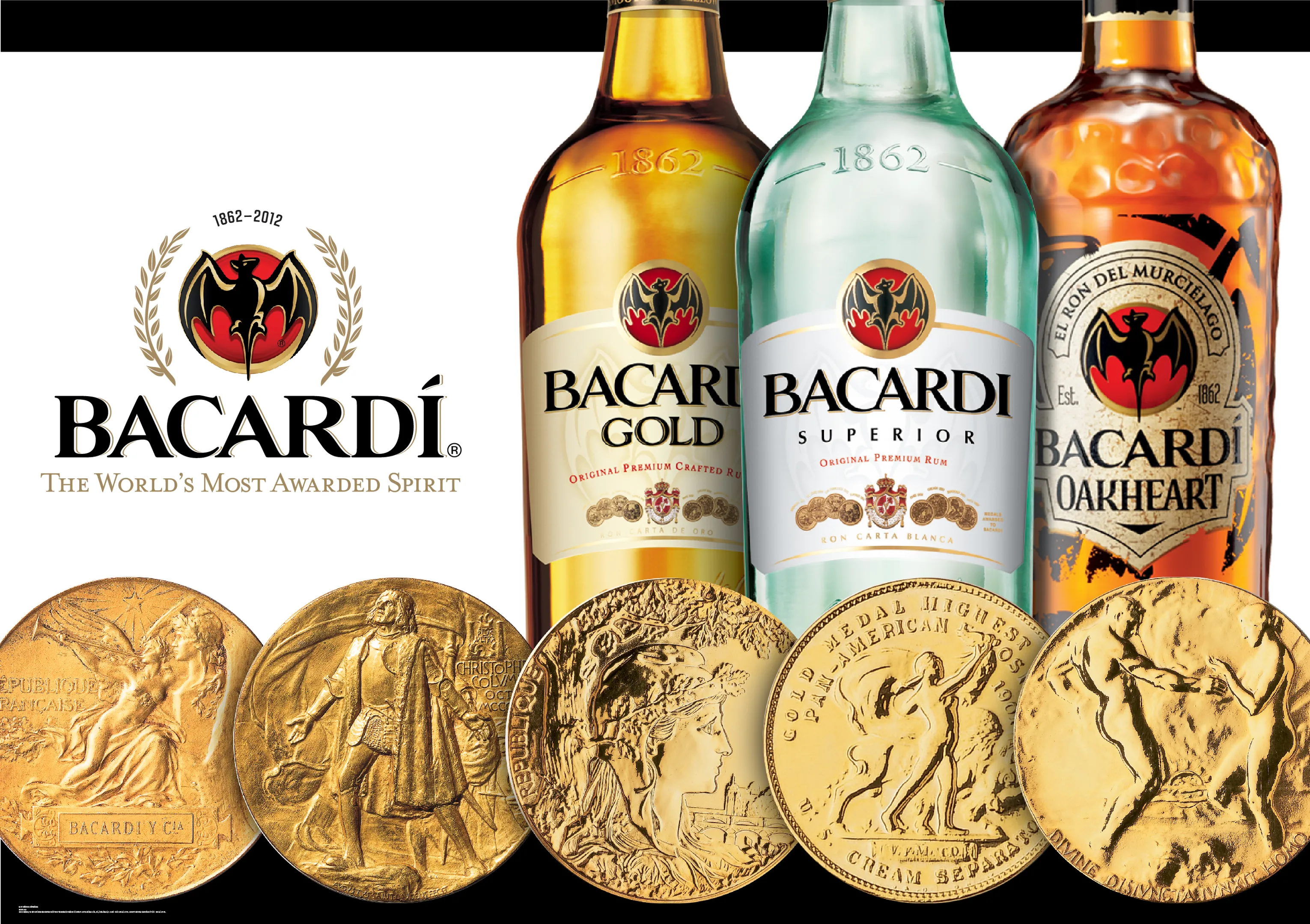 BACARDI RUM Celebrates Top Accolade for Superior Taste and Quality