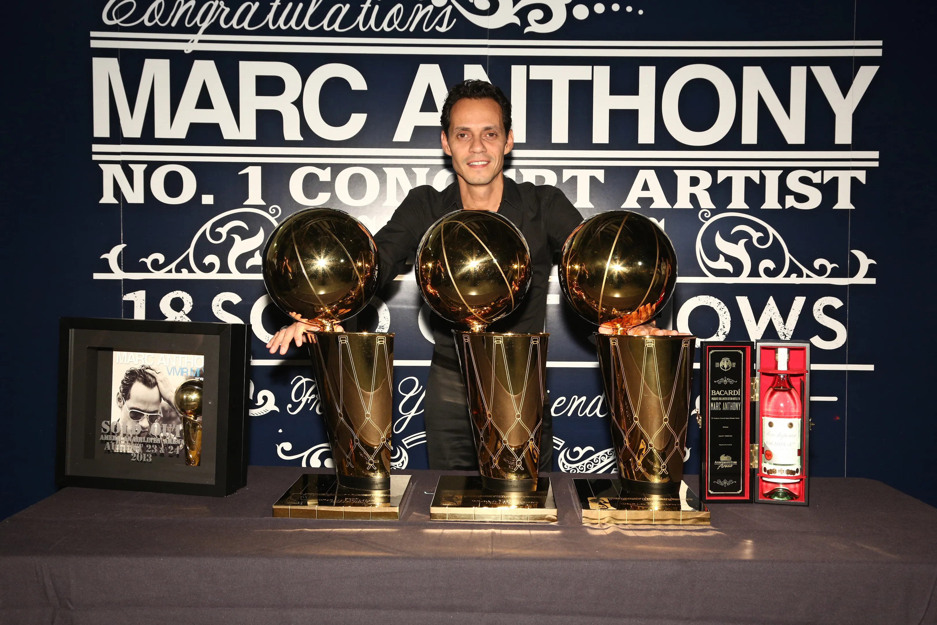 BACARDI Presentation to Marc Anthony