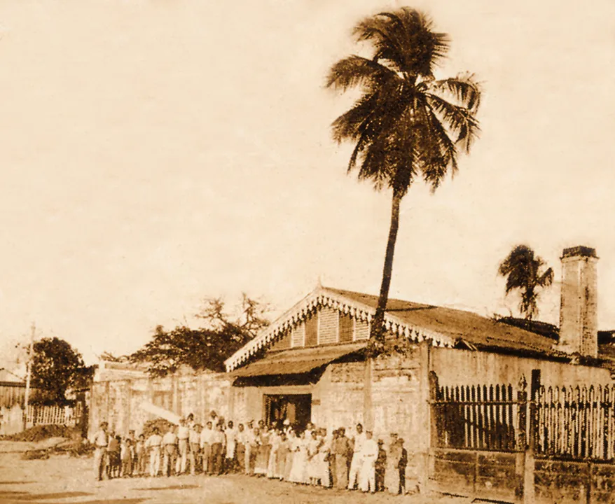 FIRST BACARDI DISTILLERY IN CUBA IN 1862