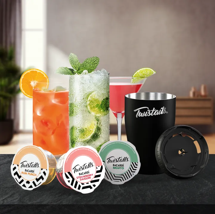 BAR-PERFECT COCKTAILS AT-HOME MADE EASY WITH THE LAUNCH OF TWISTAILS®