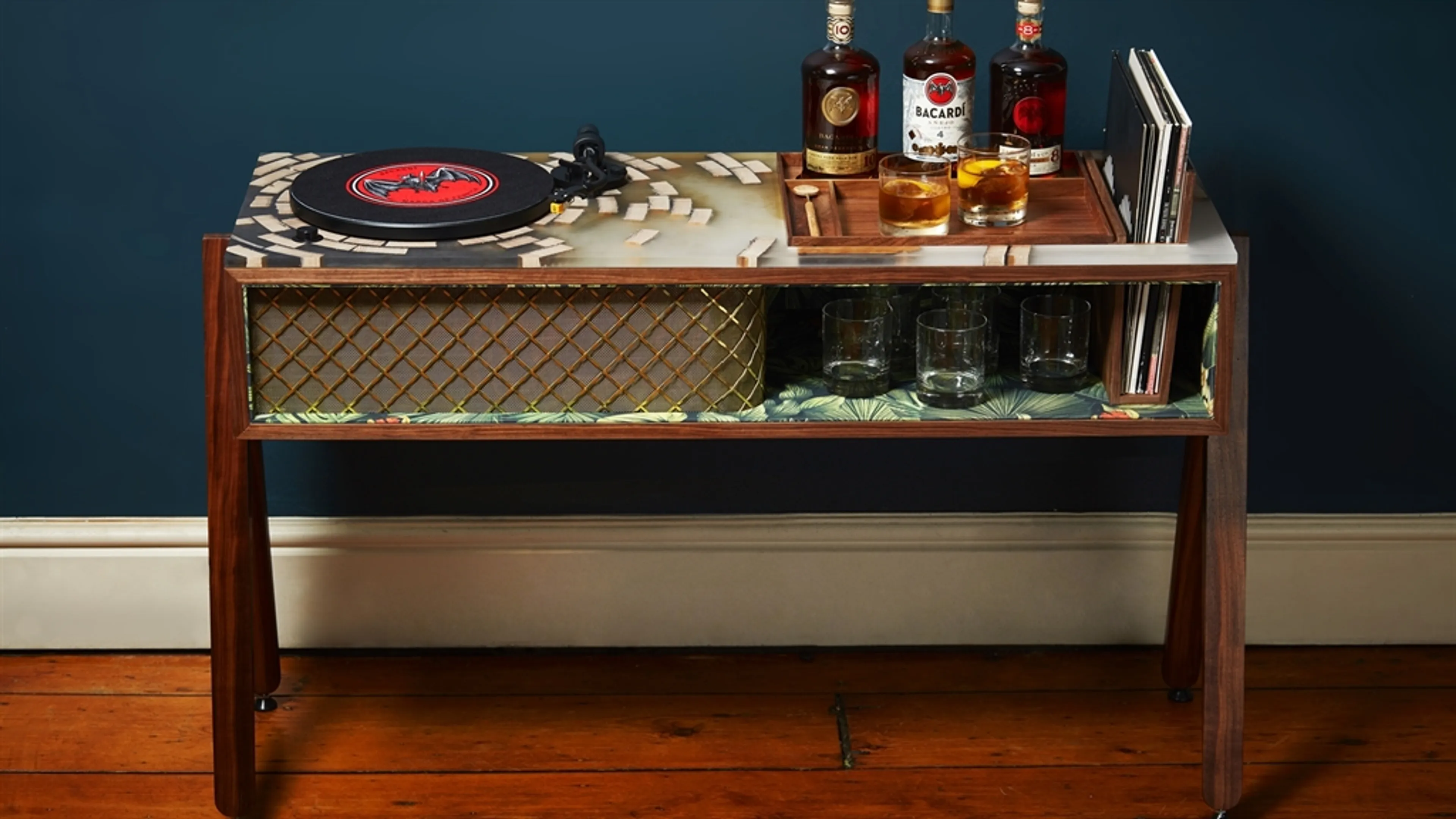 BACARDI® Launches Limited-Edition 'Mixing Console' Hand Crafted from Caribbean Rum Barrels for the Ultimate at-Home Christmas Celebration