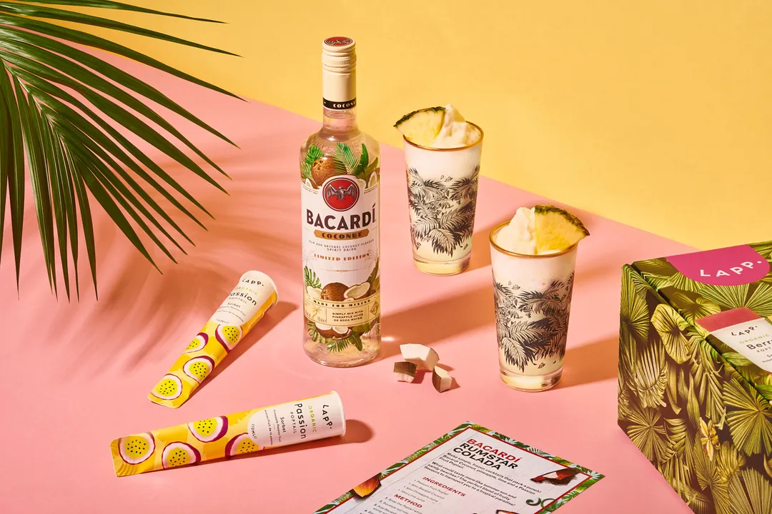  BLENDED, NOT STIRRED! BACARDÍ RUM CELEBRATES THE FROZEN COCKTAIL THIS SUMMER WITH LIMITED EDITION FRUITY FROZEN COCKTAIL KITS AND A COMPLIMENTARY DRINK-DISPENSING BILLBOARD IN LONDON