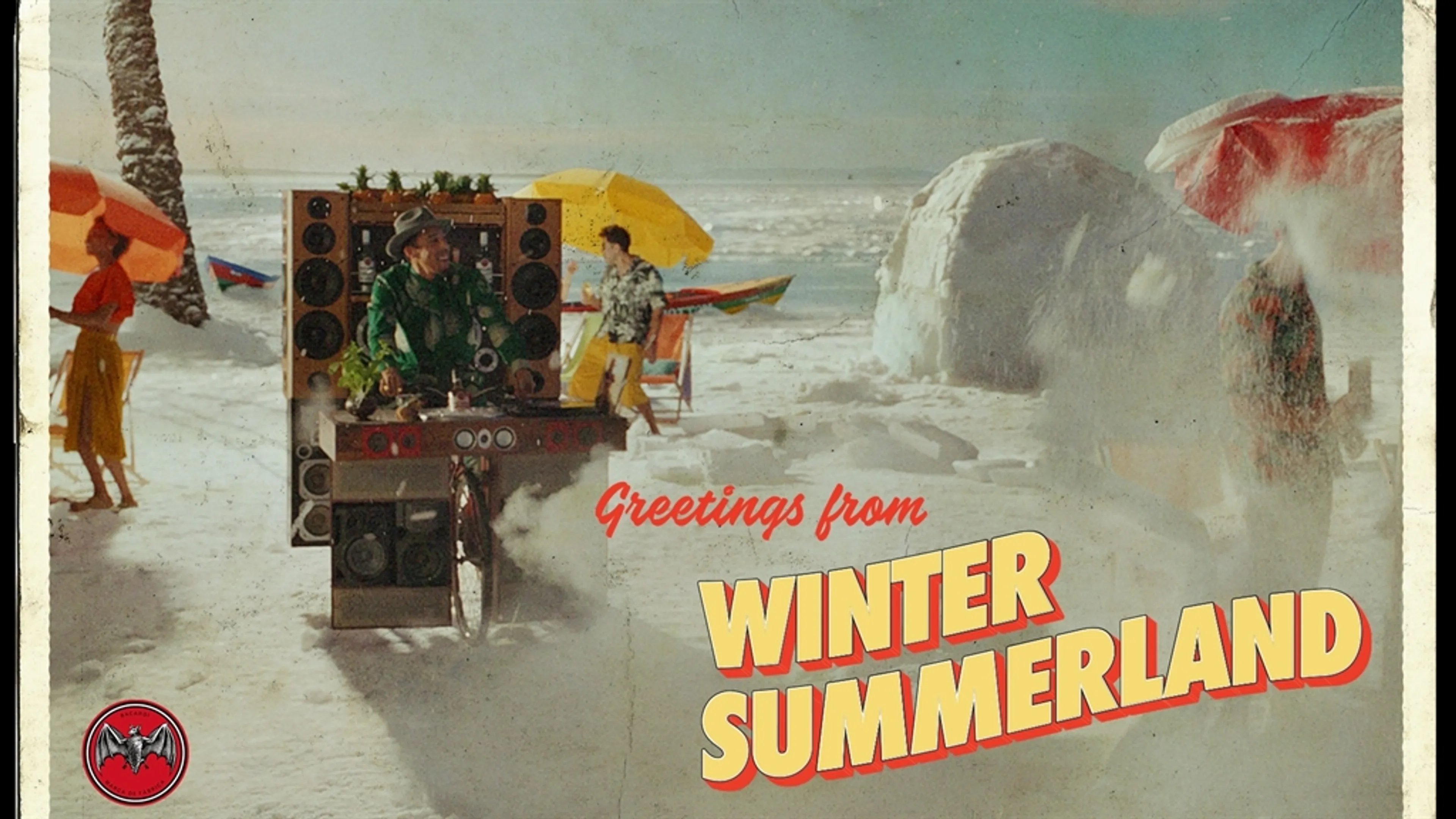 BACARDI® RUM Is Bringing Caribbean Flair to the Holiday Season with All-New "Winter Summerland" Campaign, Collection with Aviator Nation and the Return of the BACARDI Coquito
