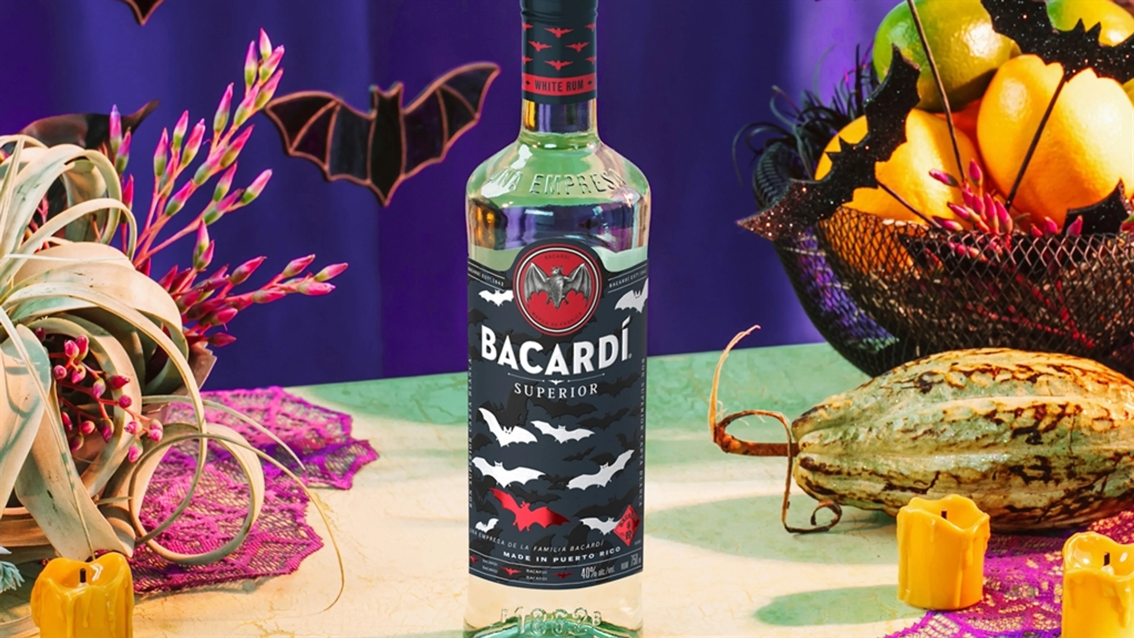 BACARDI Toasts to Halloween with a Spooky New Content Series, Snapchat Lens, &amp; Limited-Edition Glow-In-The-Dark Bottle!