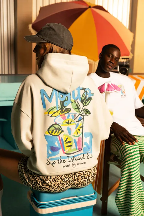 BACARDÍ brings summer vibes into winter - with the BACARDÍ x On Vacation collection