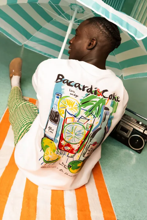 BACARDÍ brings summer vibes into winter - with the BACARDÍ x On Vacation collection