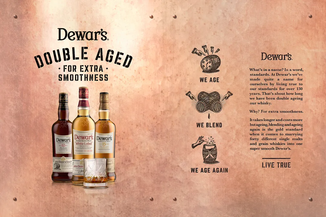 DEWAR’S® DOUBLES DOWN ON ITS ‘LIVE TRUE’ ANTHEM WITH $15M GLOBAL ADVERTISING AND MARKETING CAMPAIGN