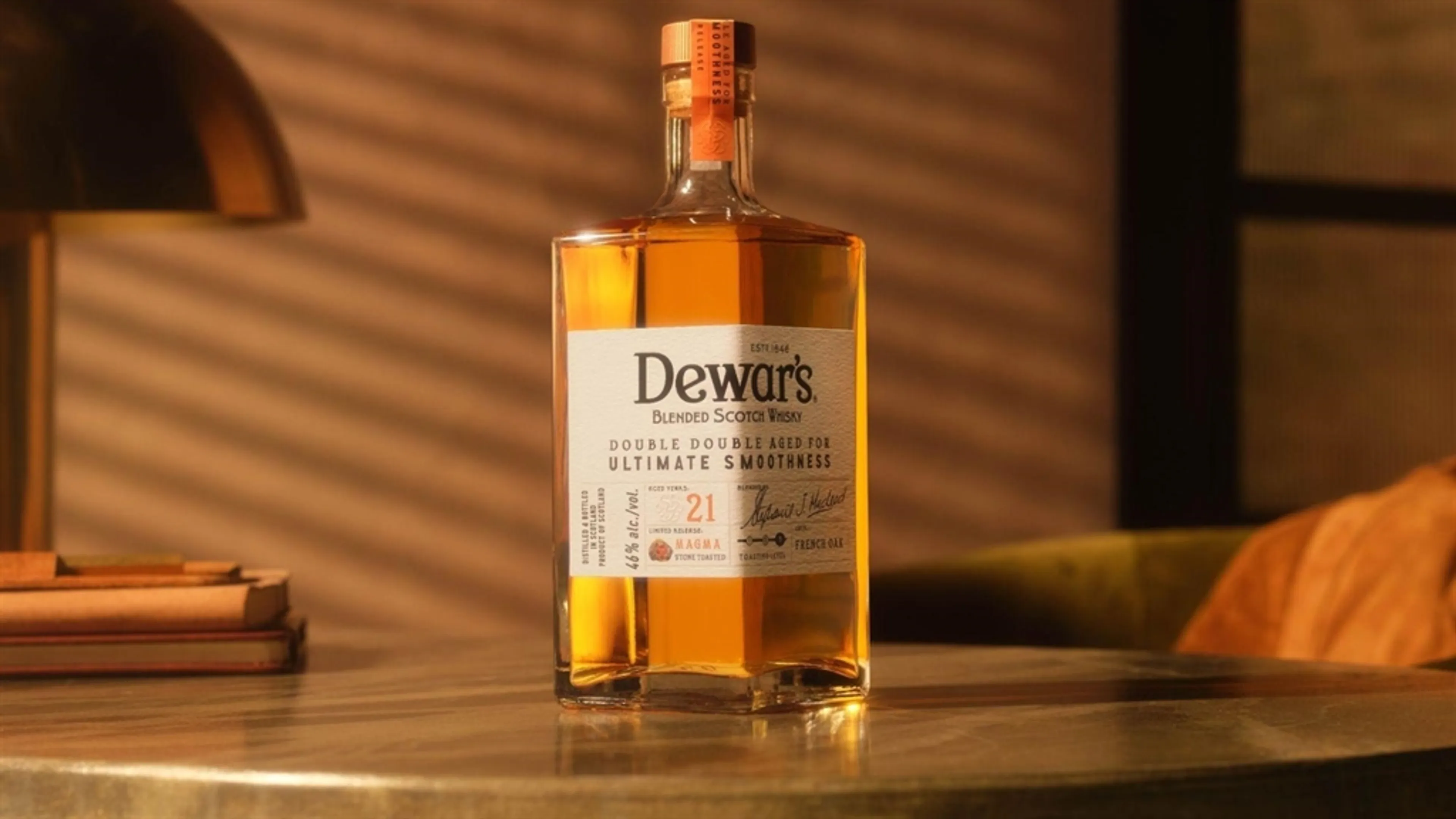 DEWAR'S BLENDED SCOTCH WHISKY Pushes the Boundaries of Innovation and Discovery with Release of Double Double 21 Year Old Stone Toasted