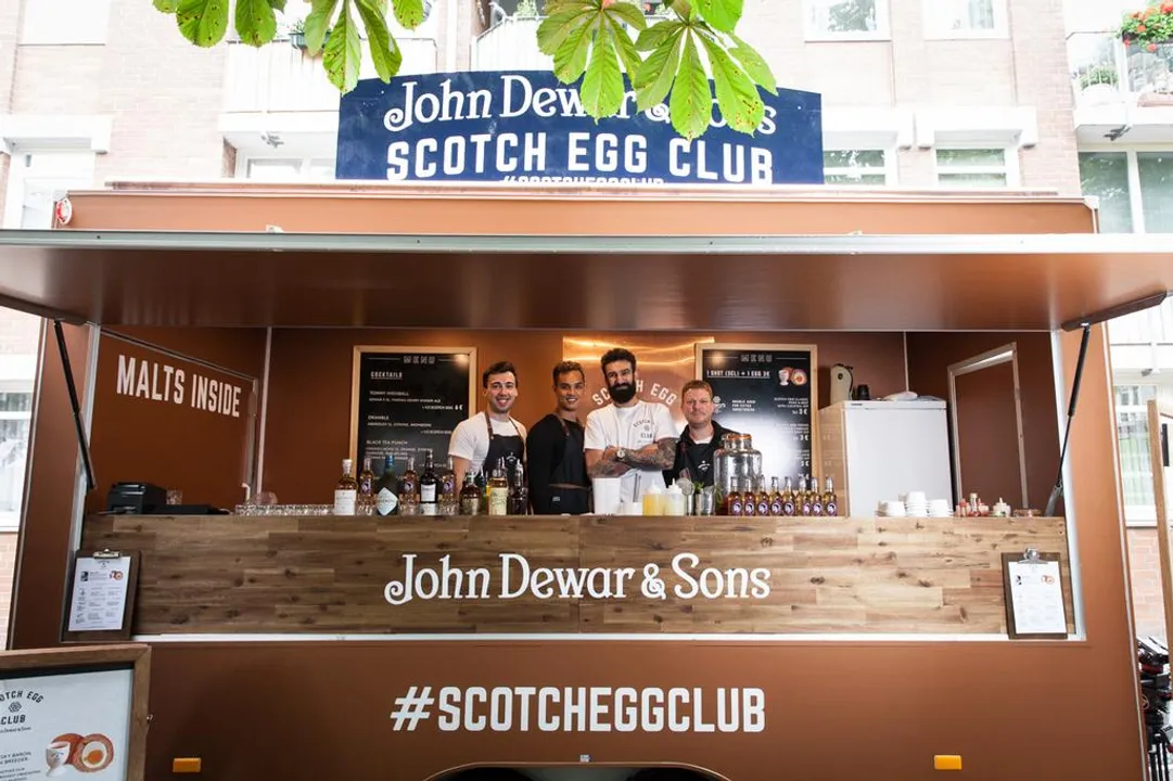DEWAR'S SCOTCH EGG CLUB ALTONALE HAMBURG