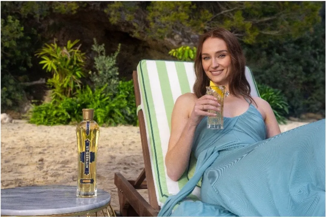 Sophie Turner Brings a Little Summer Magic to The Riviera with ST-GERMAIN