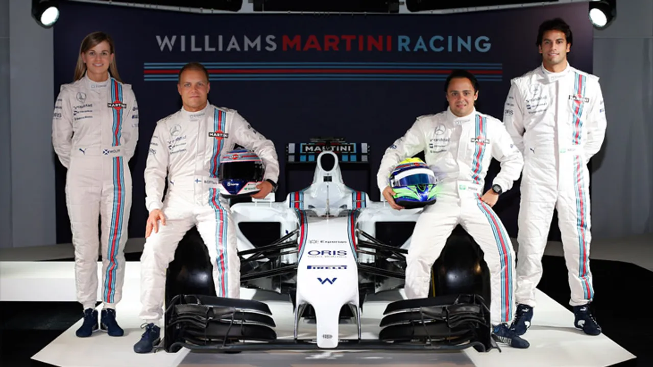 WILLIAMS MARTINI RACING PUTS THE STRIPES BACK ON THE GRID