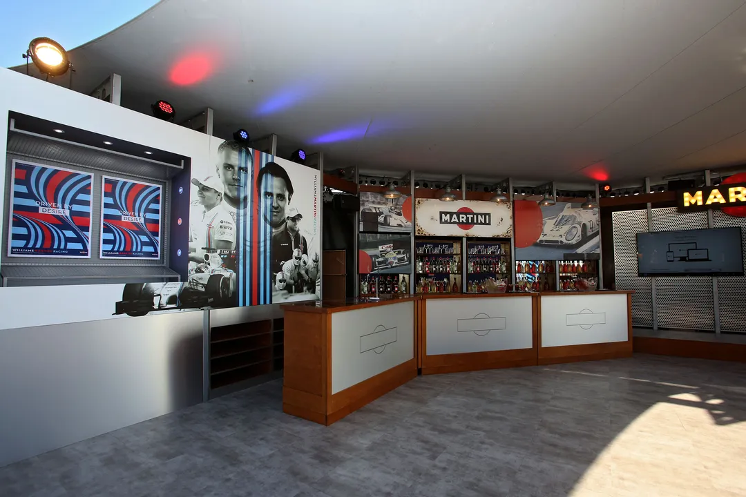 WILLIAMS MARTINI RACING TERRAZZA CREATES AN IMMERSIVE SENSORY EXPERIENCE THAT SETS HEARTS RACING IN BARCELONA