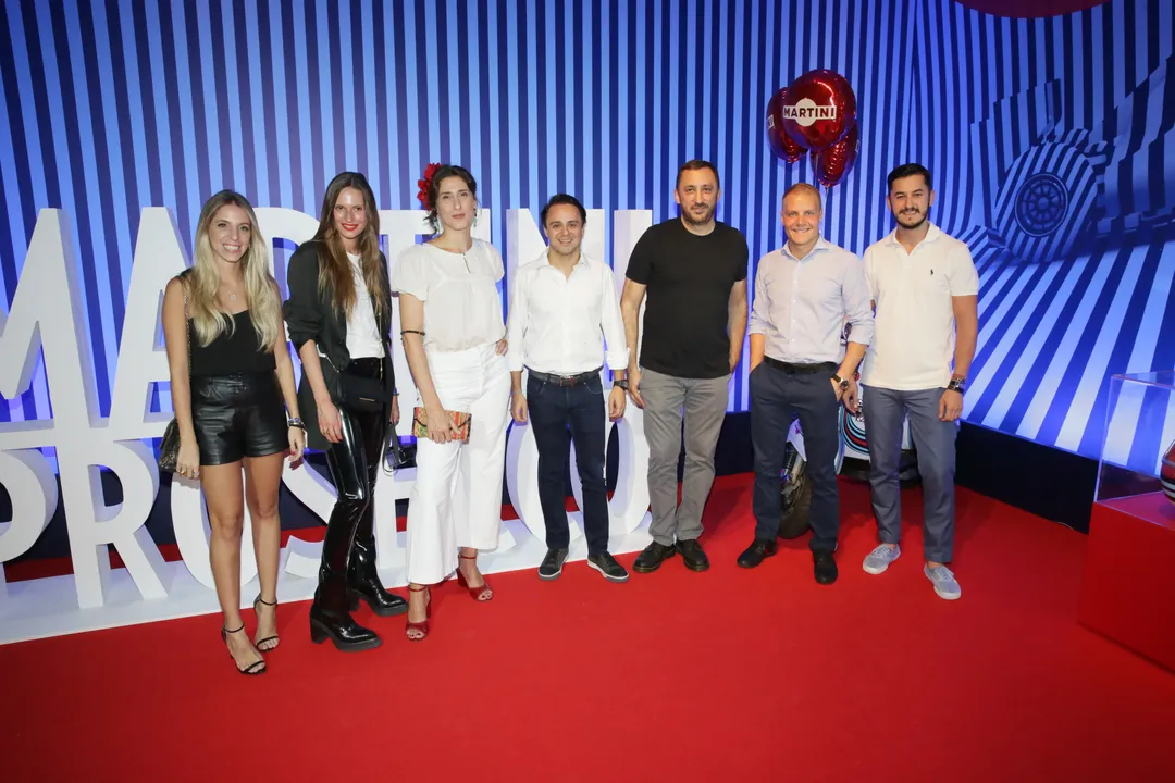 TERRAZZA MARTINI AT CASA FARES (SAO PAOLO) WELCOMES WILLIAMS MARTINI RACING DRIVERS FELIPE MASSA AND VALTTERI BOTTAS