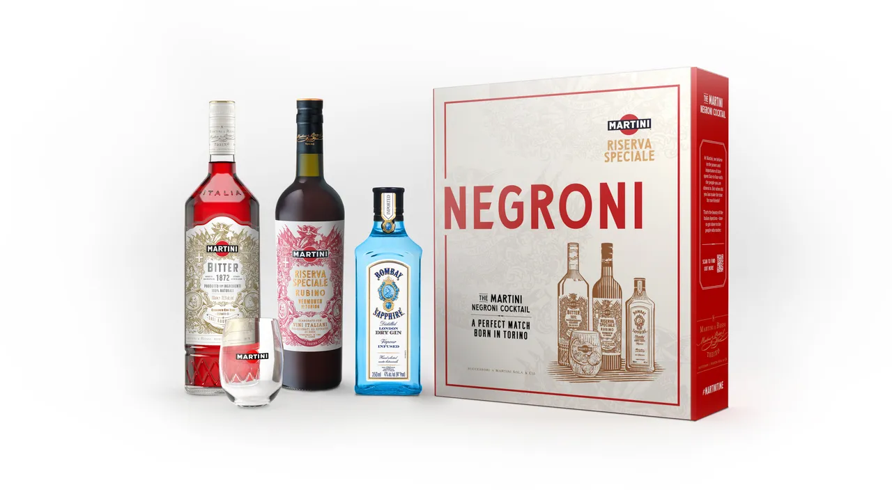 ALL YOU WANT FOR CHRISTMAS – A LIMITED-EDITION MARTINI NEGRONI COCKTAIL KIT TO CELEBRATE THE FESTIVE SEASON IN STYLE 