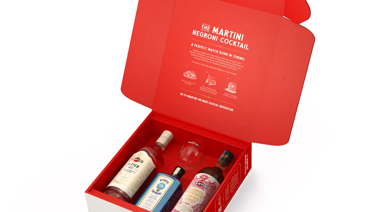 ALL YOU WANT FOR CHRISTMAS – A LIMITED-EDITION MARTINI NEGRONI COCKTAIL KIT TO CELEBRATE THE FESTIVE SEASON IN STYLE 