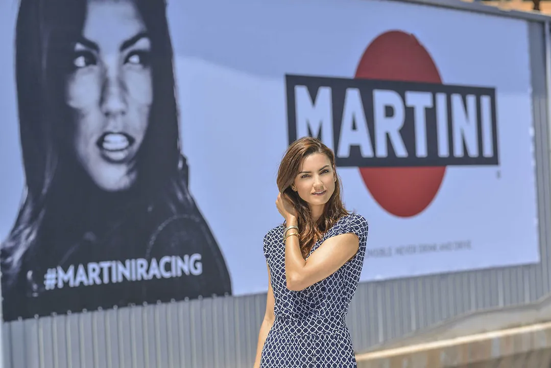 BANNED POSTER GIRL WHO DISTRACTED LEWIS HAMILTON RETURNS TO MONACO