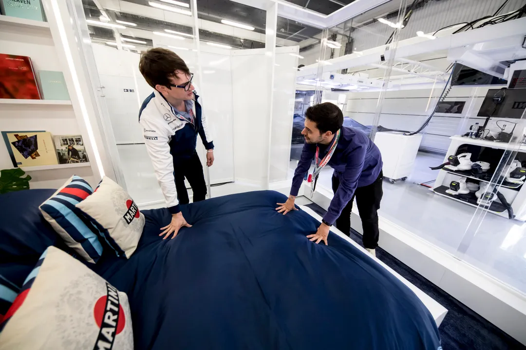 MARTINI® AND AIRBNB OFFER GRAND PRIX FANS THE CHANCE TO SPEND THE NIGHT AT THE WILLIAMS MARTINI RACING GARAGE