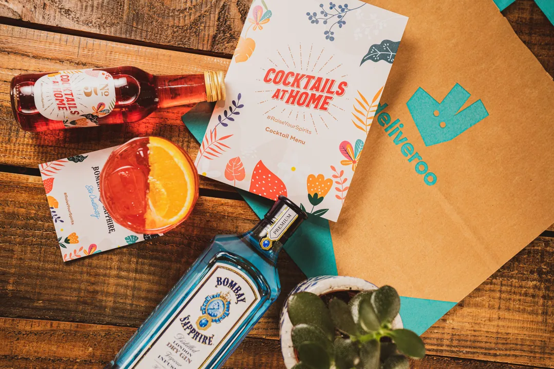 BACARDI ANNOUNCES PARTNERSHIP WITH DELIVEROO EDITIONS, DELIVERING BACARDÍ, BOMBAY SAPPHIRE, GREY GOOSE, MARTINI FIERO, ST-GERMAIN &amp; PATRÓN COCKTAILS FROM SOME OF THE NATION'S BEST BARS TO YOUR DOOR 