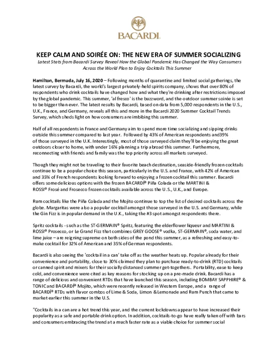 KEEP CALM AND SOIRÉE ON: THE NEW ERA OF SUMMER SOCIALIZING