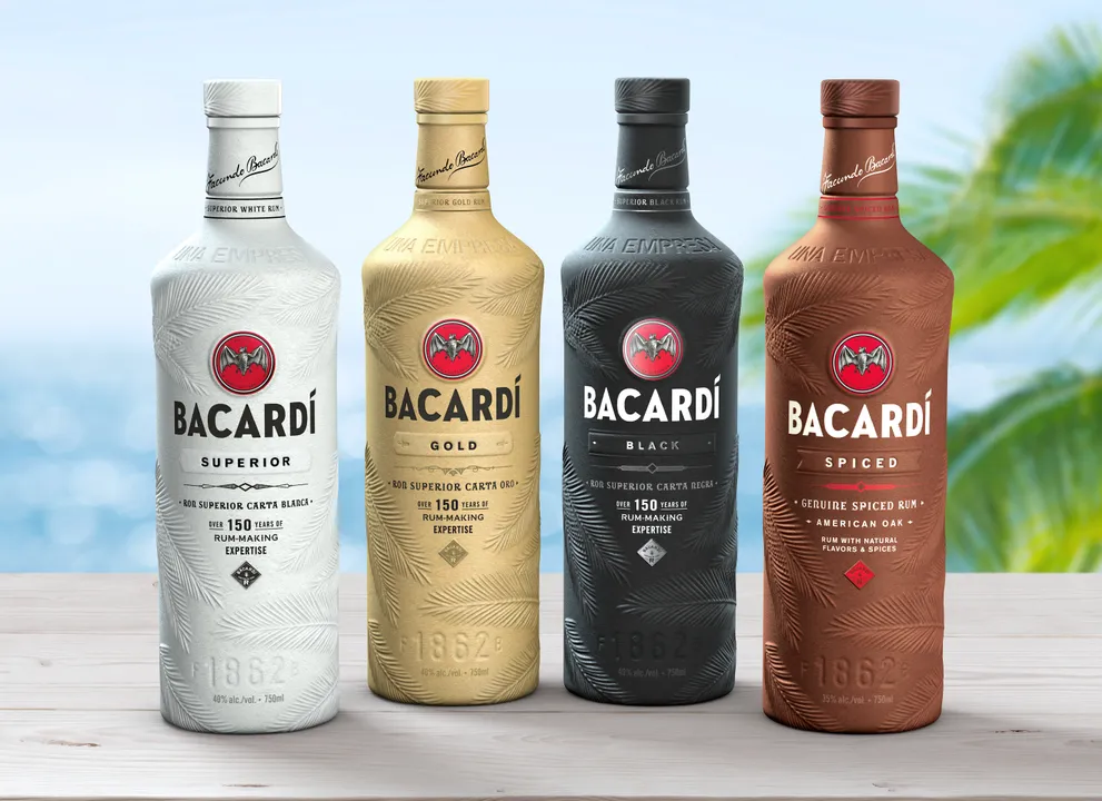 BACARDI FIRST IN FIGHT AGAINST PLASTIC POLLUTION WITH 100% BIODEGRADABLE SPIRITS BOTTLE 
