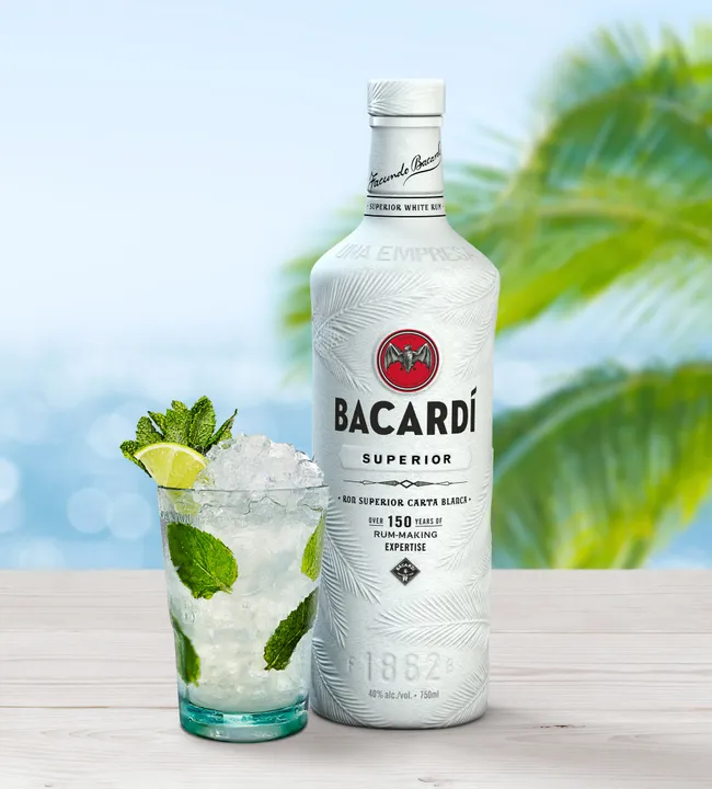 BACARDI FIRST IN FIGHT AGAINST PLASTIC POLLUTION WITH 100% BIODEGRADABLE SPIRITS BOTTLE 

