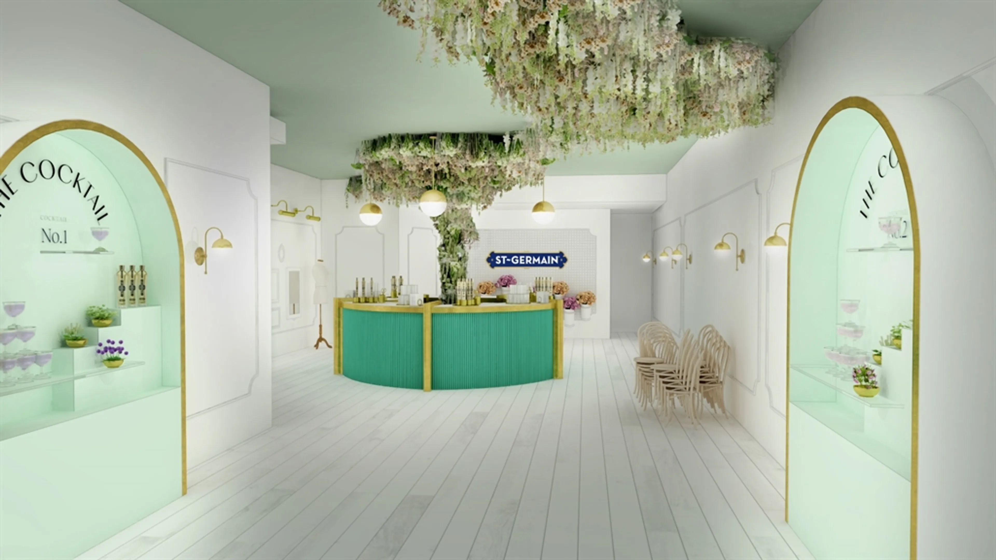 ST-GERMAIN® Elderflower Liqueur Introduces Fleuriste ST-GERMAIN, a Creative Interpre-Tation of a Flower Shop in Collaboration with James Whiteside &amp; Laura Kim