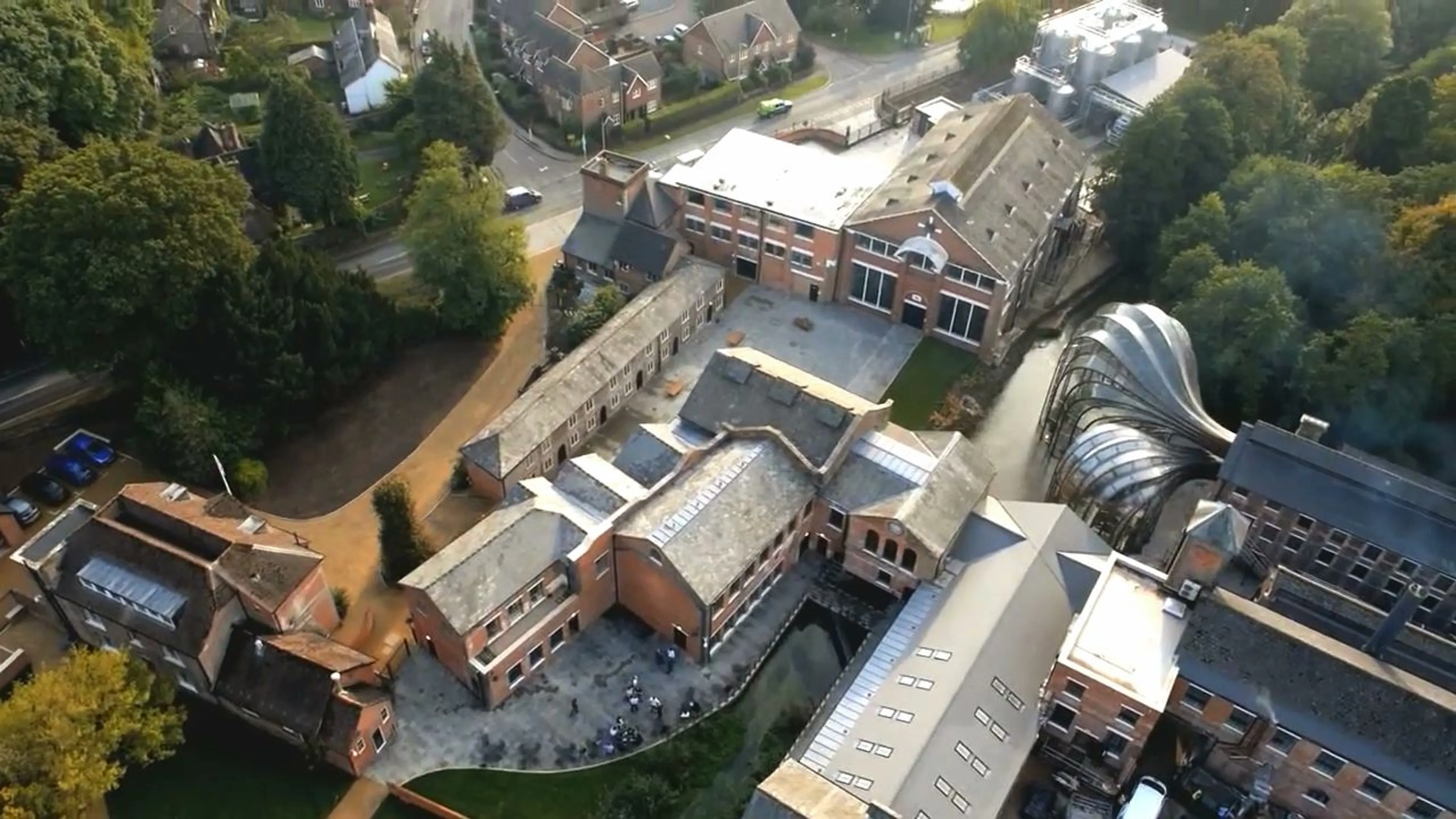 BOMBAY SAPPHIRE® Distillery at Laverstoke Mill Receives 2014 BREEAM Industrial Award for Sustainable Craftsmanship