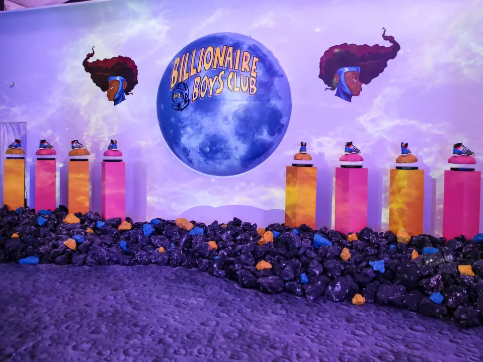 HEBRU BRANTLEY X BILLIONAIRE BOYS CLUB COLLABORATION IN PARTNERSHIP WITH BOMBAY SAPPHIRE 