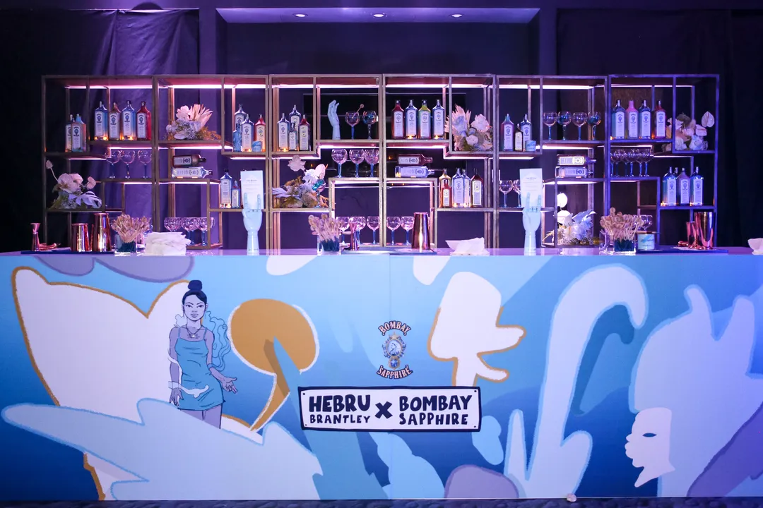 HEBRU BRANTLEY X BILLIONAIRE BOYS CLUB COLLABORATION IN PARTNERSHIP WITH BOMBAY SAPPHIRE 