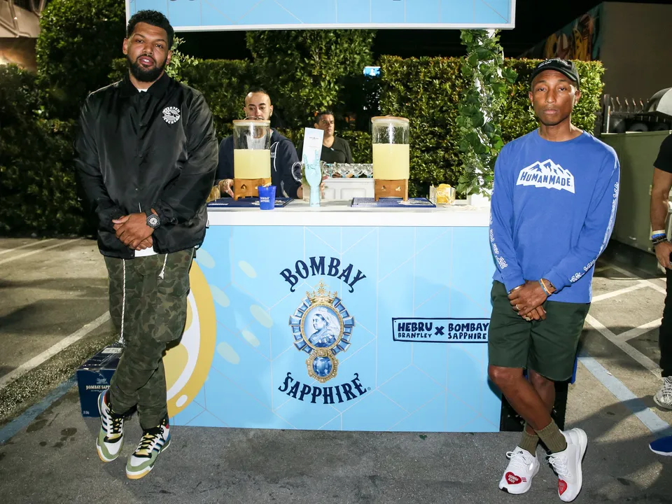 HEBRU BRANTLEY X BILLIONAIRE BOYS CLUB COLLABORATION IN PARTNERSHIP WITH BOMBAY SAPPHIRE 