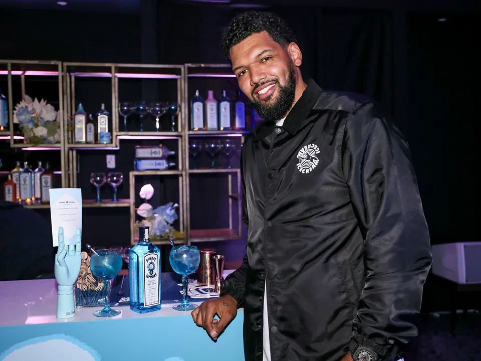 HEBRU BRANTLEY X BILLIONAIRE BOYS CLUB COLLABORATION IN PARTNERSHIP WITH BOMBAY SAPPHIRE 