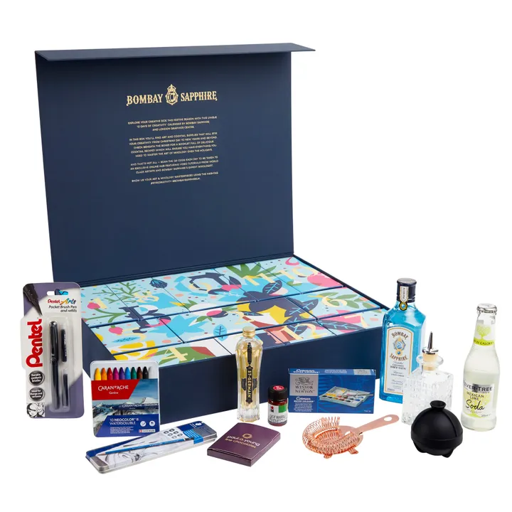 COCKTAILS AND CREATIVITY THIS CHRISTMAS: THE 12 DAYS OF CREATIVITY CALENDAR FROM BOMBAY SAPPHIRE GIN
