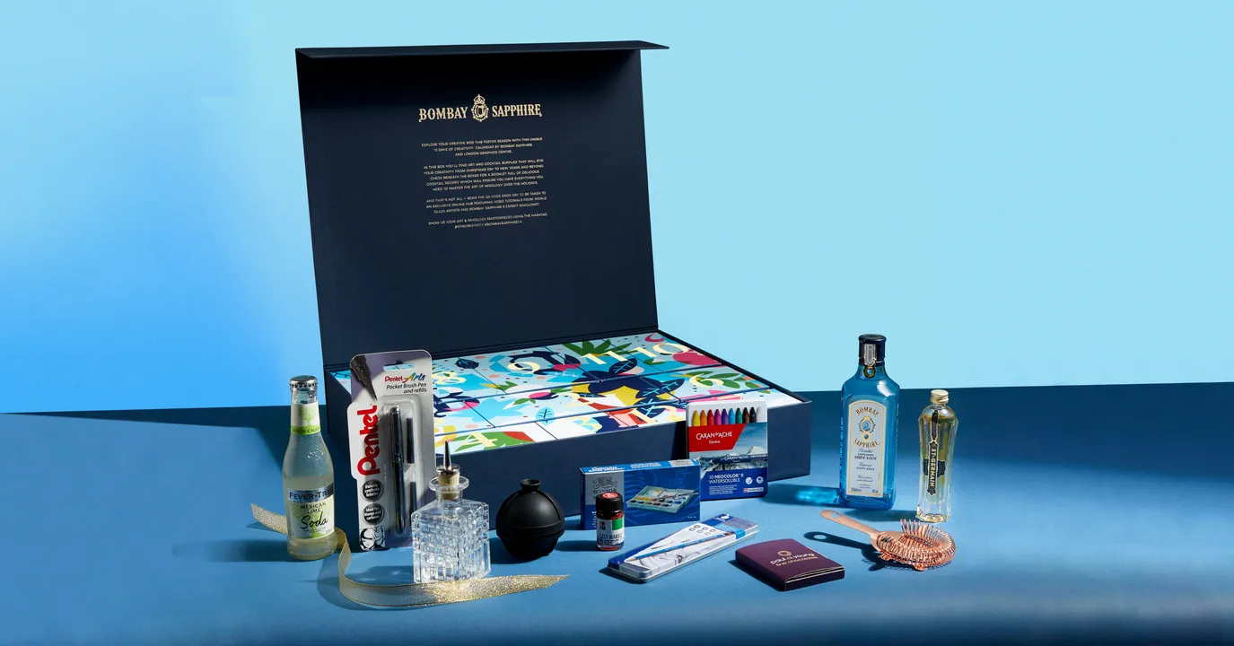 COCKTAILS AND CREATIVITY THIS CHRISTMAS: THE 12 DAYS OF CREATIVITY CALENDAR FROM BOMBAY SAPPHIRE GIN

