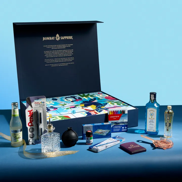 COCKTAILS AND CREATIVITY THIS CHRISTMAS: THE 12 DAYS OF CREATIVITY CALENDAR FROM BOMBAY SAPPHIRE GIN
