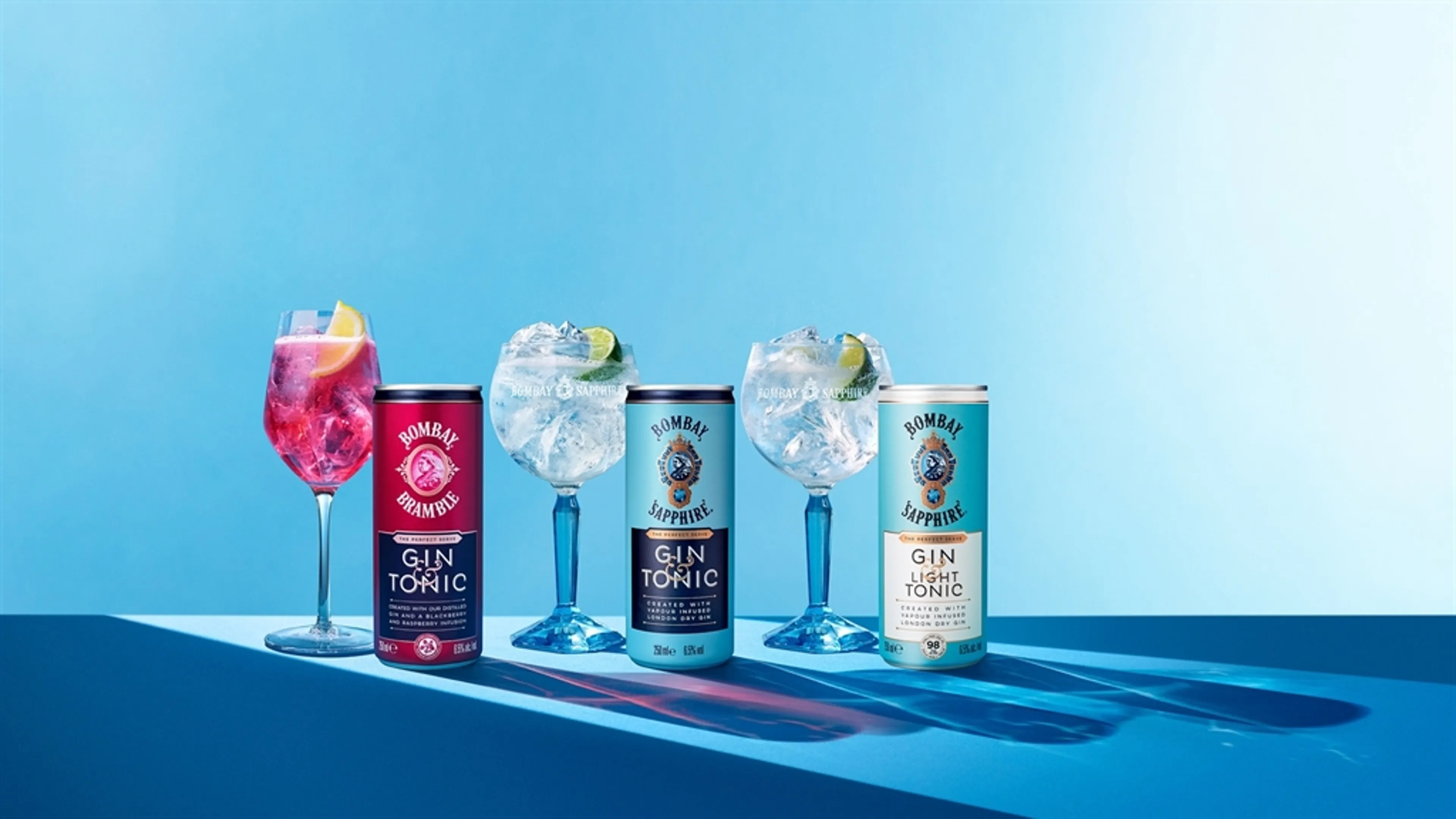 BOMBAY SAPPHIRE® Expands Ready-To-Drink Portfolio with Two New Expressions: Bombay Bramble® &amp; Tonic and BOMBAY SAPPHIRE® &amp; Light Tonic