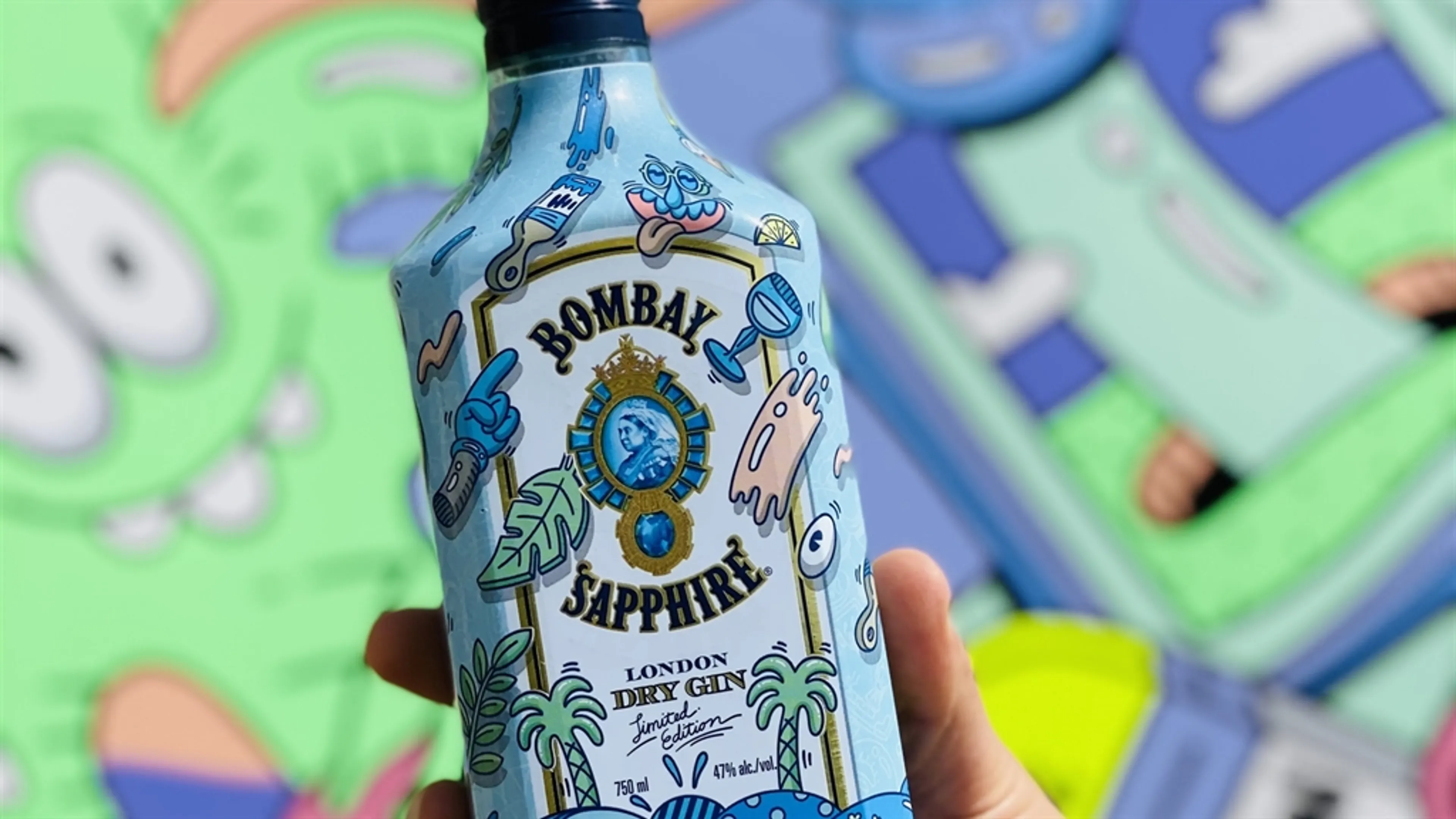 BOMBAY SAPPHIRE Partners with Artist Steven Harrington to Create a New Limited Edition Bottle Design