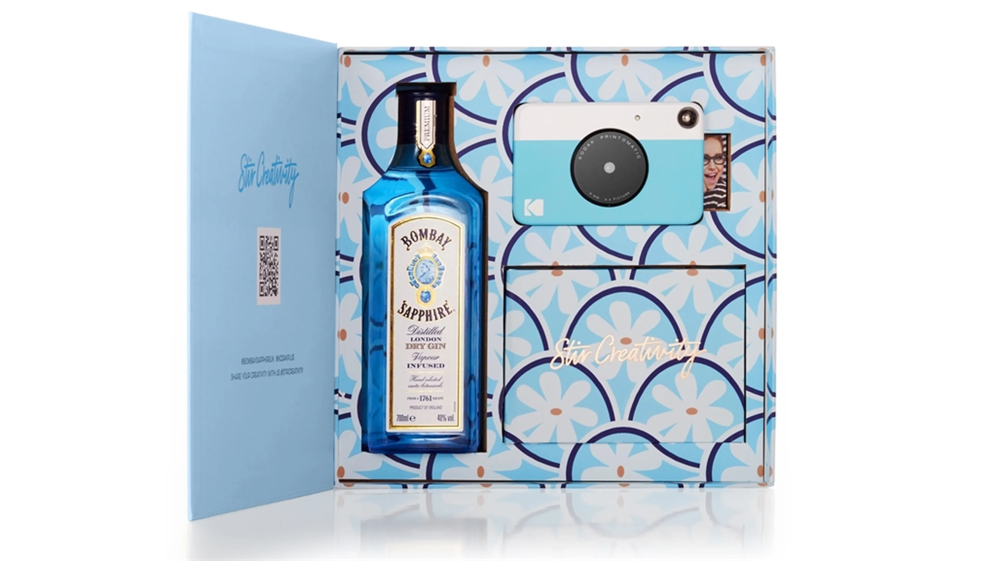 Give the Gift of Creativity with the Exclusive BOMBAY SAPPHIRE X Kodak Printomatic 'Create &amp; Capture' Kits