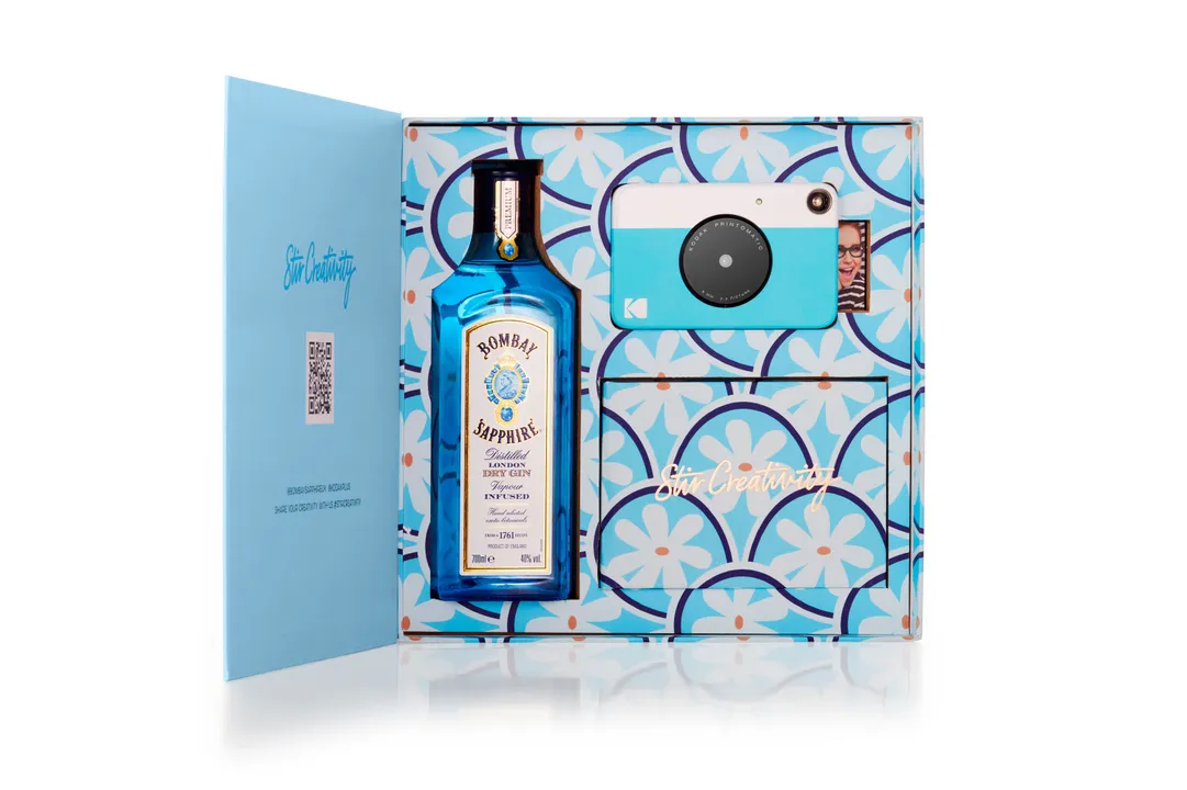 GIVE THE GIFT OF CREATIVITY WITH THE EXCLUSIVE BOMBAY SAPPHIRE X KODAK PRINTOMATIC ‘CREATE &amp; CAPTURE’ KITS 