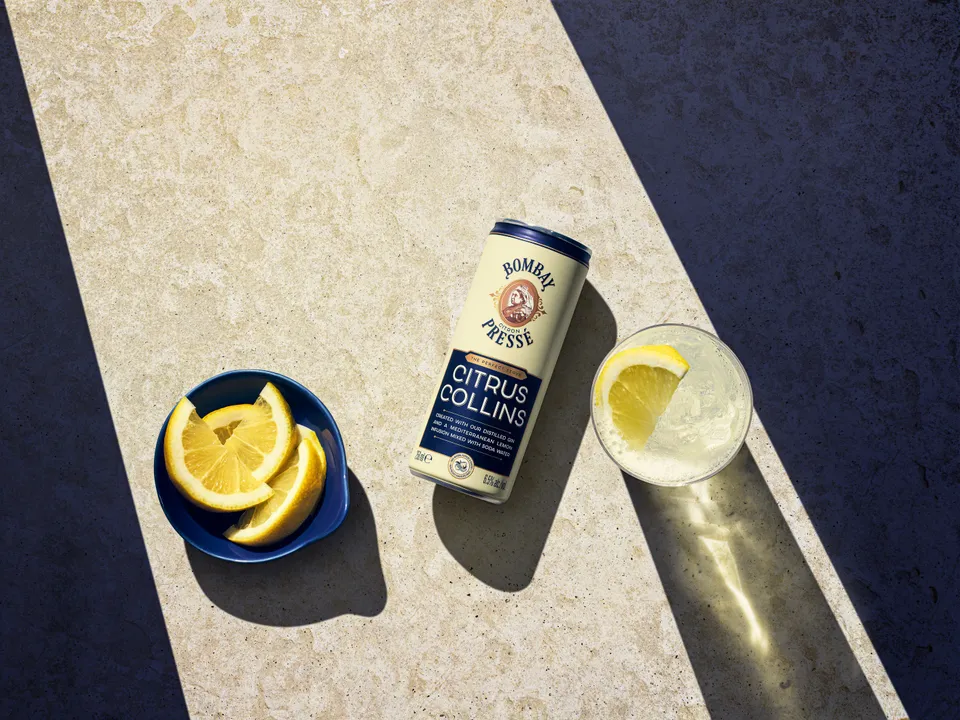 BOMBAY SAPPHIRE® EXPANDS READY-TO-DRINK PORTFOLIO IN EUROPE WITH BOMBAY PRESSÉ CITRUS COLLINS
