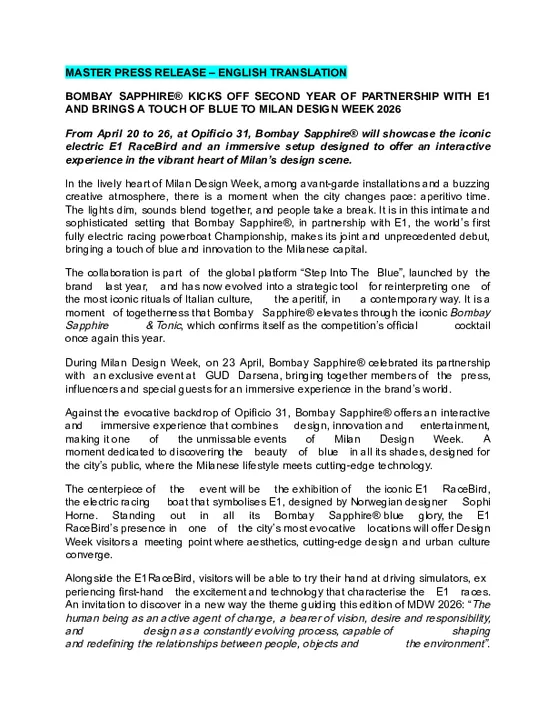 BOMBAY SAPPHIRE x E1_Master Press Release.docx.pdf