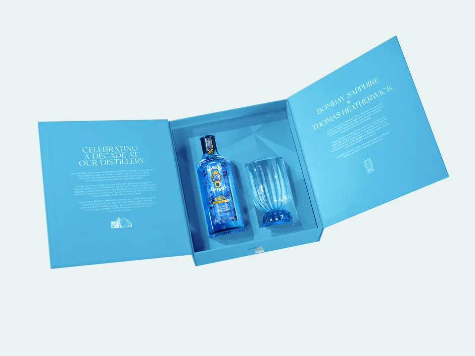 BOMBAY SAPPHIRE UNVEILS LIMITED-EDITION GLASSWARE COLLECTION WITH MULTI-AWARDED DESIGNER THOMAS HEATHERWICK