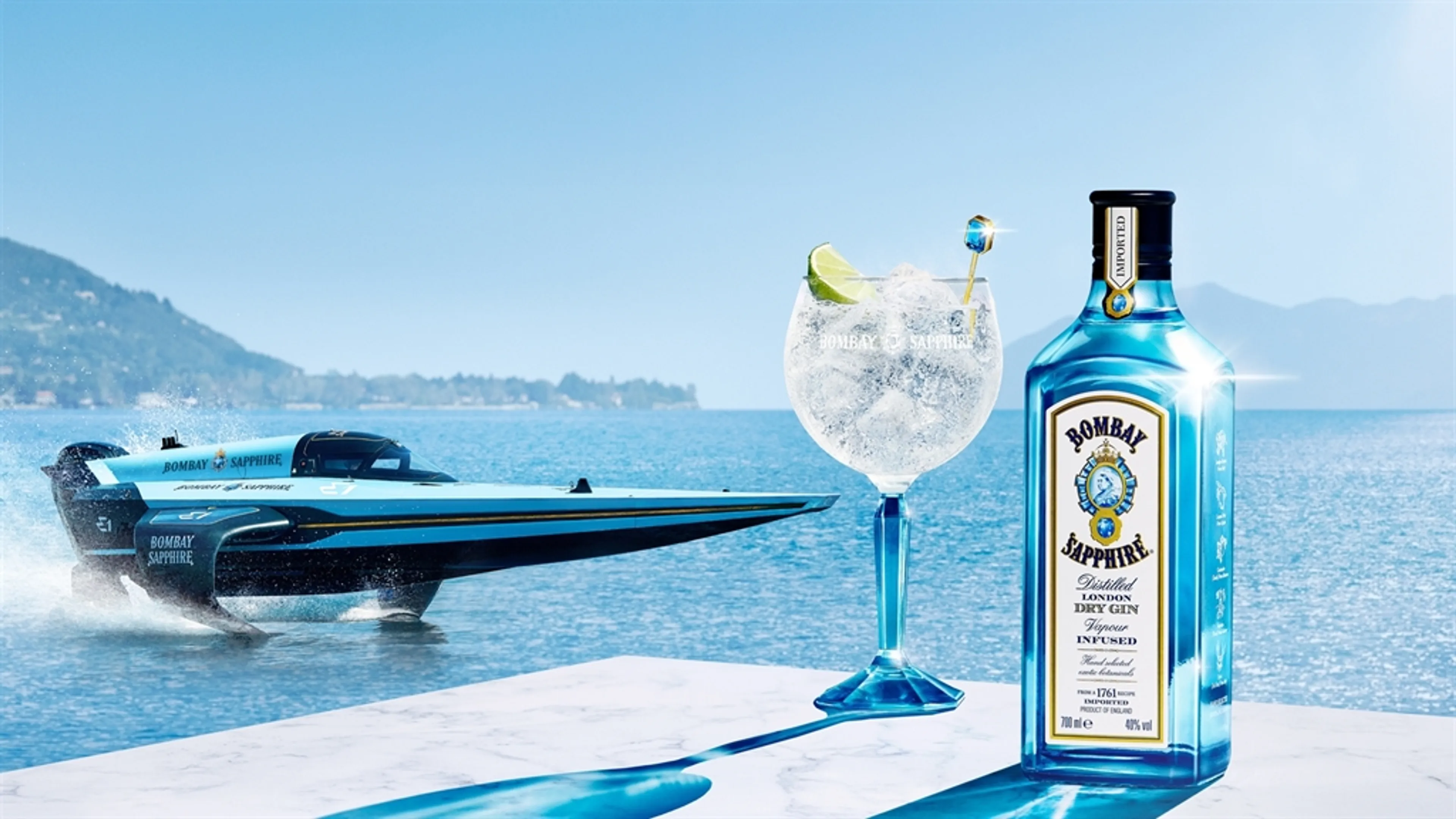 BOMBAY SAPPHIRE® Announces 'Electrifying' Global Partnership with E1 Series