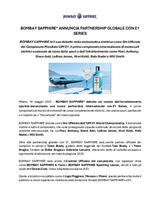 2f4931c9-0b9f-42ce-b6d9-5ae2c305cf9e-ITA_BOMBAY SAPPHIRE x E1 launch press release.docx