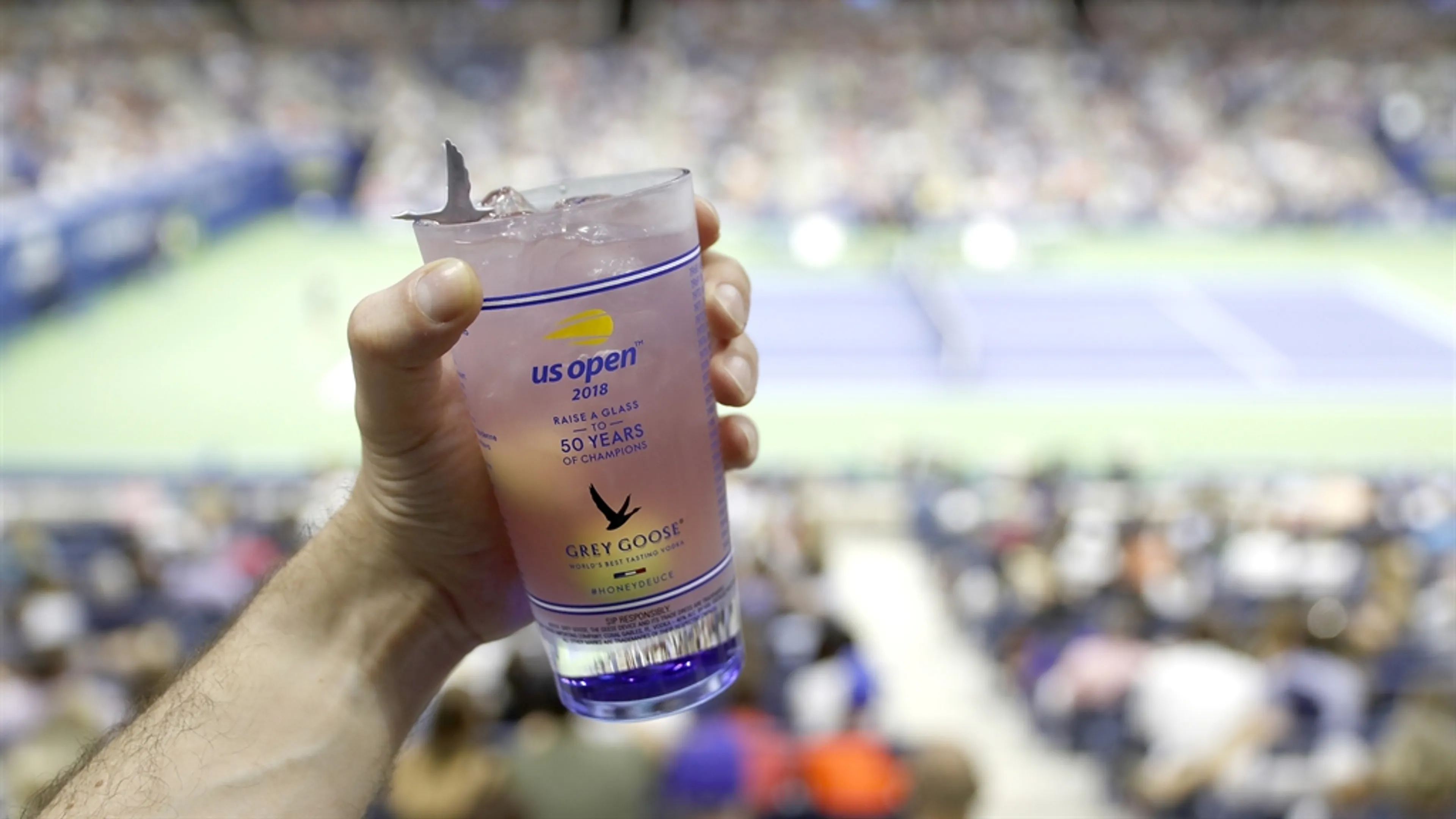 GREY GOOSE Toasts #HoneyDeuce Season at the 50th Annual US Open